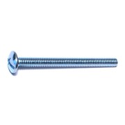 MIDWEST FASTENER 1/4"-20 x 3 in Combination Phillips/Slotted Truss Machine Screw, Zinc Plated Steel, 100 PK 01989
